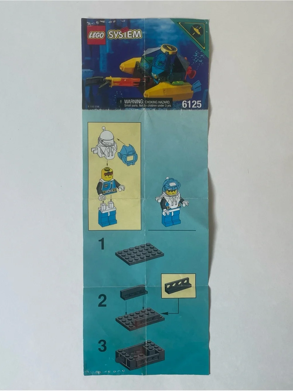 LEGO Manual for set 6125